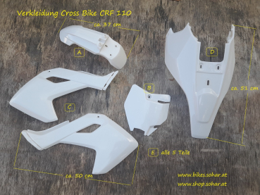 Verkleidung CRF 110 weiß (125K)