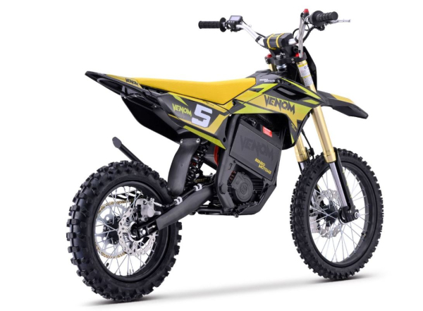 Elektro Dirt Bike Venom 6500 Watt 72 Volt 14" 17" 81 cm Sitzhöhe