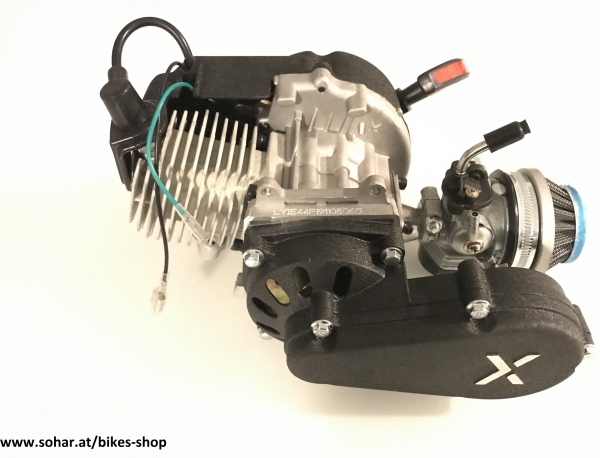 49cc 2 Takt Motor mit Soft Seilzugstarter und kurzem Getriebe ...
